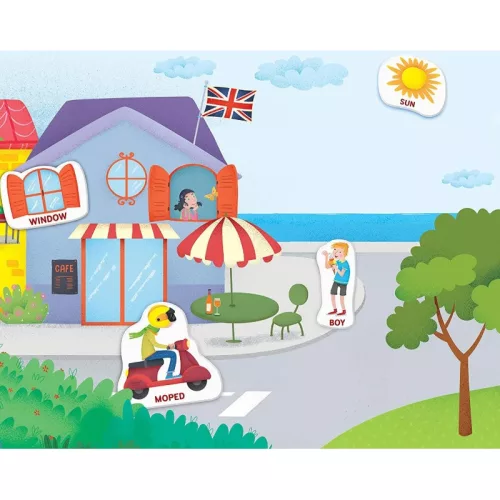 Clementoni Sapientino 50198 My English World fejlesztő játék