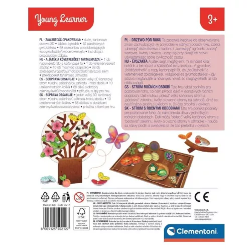 Clementoni Young Learner 50212 Play For Future játékszett – Évszakfa