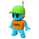 Monsterflex Stumble Guys 2. széria nyújtható figura – Robot Guy