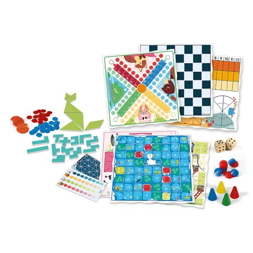 Clementoni 50724 társasjáték – 50 az 1-ben játékszett