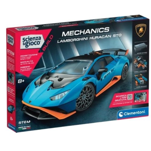 Clementoni Tudomány és játék 50758 Mechanikus műhely Lamborghini Huracan sportautó