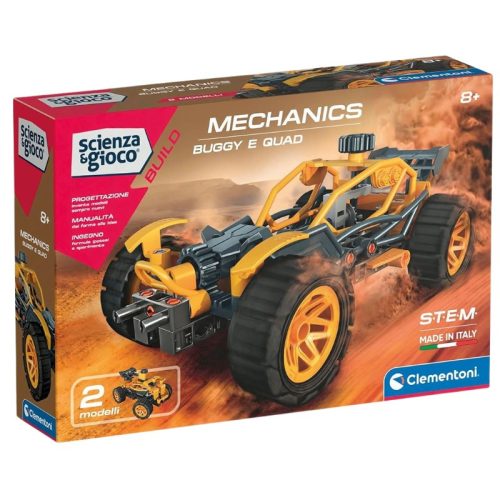 Clementoni Tudomány és játék 50812 Új Buggy & Quad homokfutó járművek