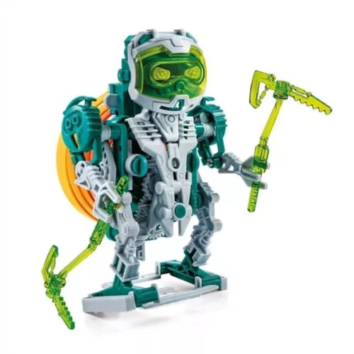 Clementoni Tudomány és játék 50899 – 3 az 1-ben megépíthető robot: Űrbányász