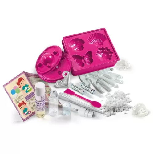 Clementoni Tudomány és játék 50933 – Szappan és fürdőbomba készítő készlet