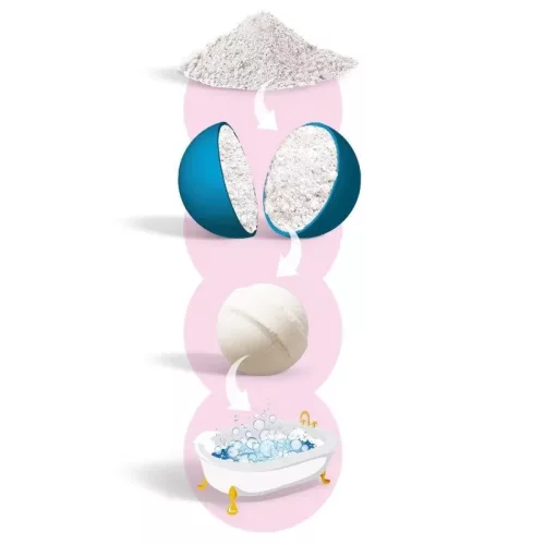 Clementoni Tudomány és játék 50933 – Szappan és fürdőbomba készítő készlet