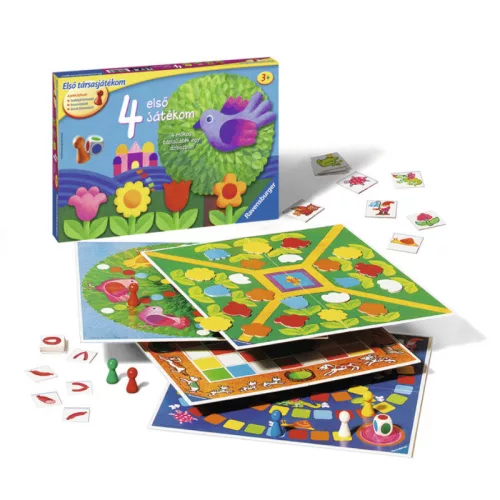 4 első játékom társasjáték gyűjtemény