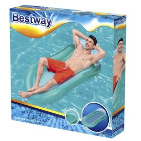   Bestway Aqua Lounge fejtámlás hálós zöld matrac (160x84 cm)