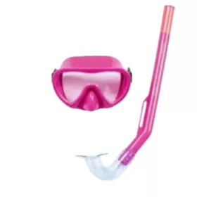   Bestway Szabad stílusú búvárszemüveg és pipa pink színben