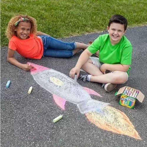 Crayola aszfaltkréta (48 db)