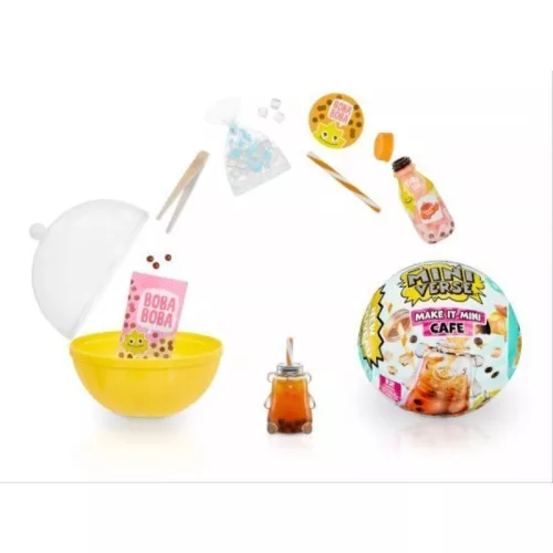 MGA Miniverzum készlet – Készíts mini ételt: Kávék és italok