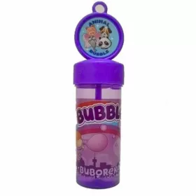 Akasztós buborékfújó – Állatos, lila színben (80 ml)