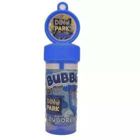 Dino Park buborékfújó labirintus játékkal – kék színben (80 ml)