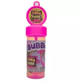 Dino Park akasztós buborékfújó – dinós, rózsaszínben (80 ml)