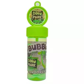 Akasztós buborékfújó - Dinós, zöld színben (80 ml)