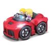 Bburago Junior Ferrari kiugró sofőr piros autóban