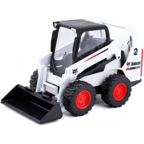 Bburago munkagép 1/50 mértaránnyal - Bobcat S590 homlokrakodóval