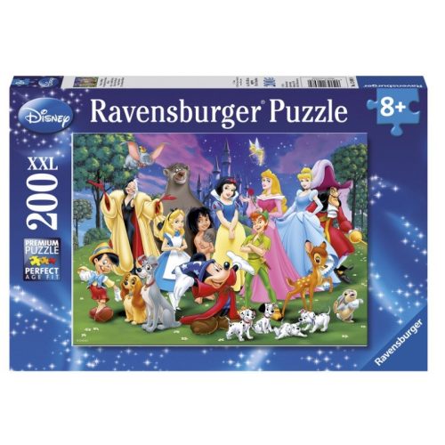 Ravensburger 12698 XXL Puzzle - Disney (200 db)