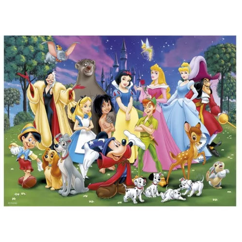 Ravensburger 12698 XXL Puzzle – Disney (200 db)