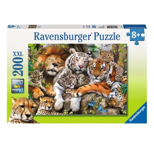 Ravensburger 12721 XXL puzzle - Nagymacskák (200 db)