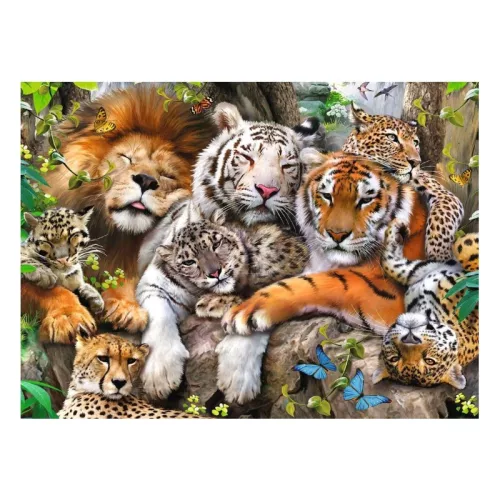 Ravensburger 12721 XXL puzzle – Nagymacskák (200 db)