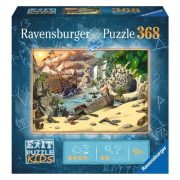   Ravensburger 12954 Exit Kids puzzle - Kalózok kincse (368 db)