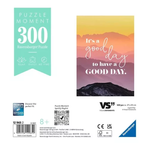 Ravensburger 12965 Puzzle Moment – Pozitív üzenet (300 db)