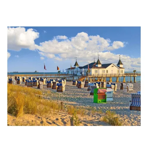 Ravensburger 13652 puzzle – Strand, Ahlbeck (500 db)