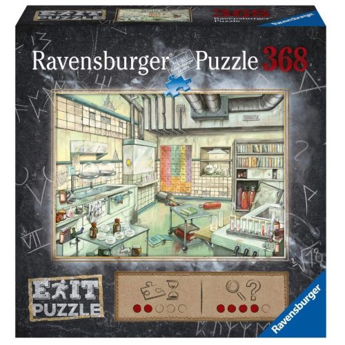 Ravensburger 16783 Exit puzzle - Labor (368 db)
