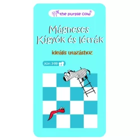 The Purple Cow Kígyók és létrák mágneses társasjáték