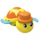 Felhúzható teknős fürdőjáték – sárga színű