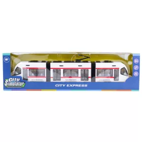 City Simulator City Express fehér villamos