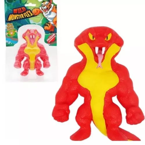 Monsterflex Vadállatok nyújtható figura – Kobra