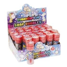 Buborékfújó piros színben 48 ml