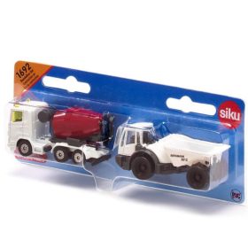 SIKU 1692 Építkezés szett – betonkeverő és dömper