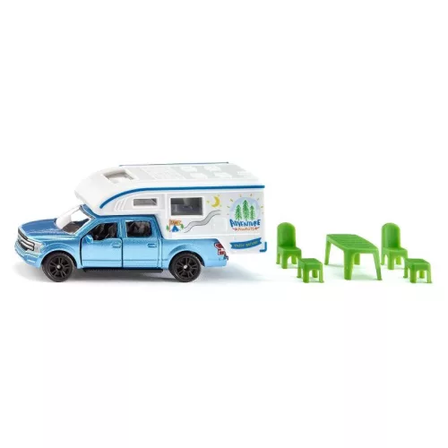 Siku 1693 F150 Pick-Up Camper lakóautó