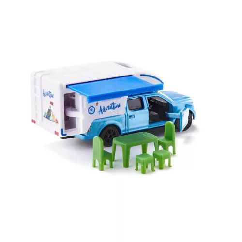 Siku 1693 F150 Pick-Up Camper lakóautó