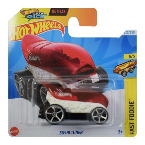 Hot Wheels 1:64 kisautó Fast Foodie 5/5 - Sushi Tsuner