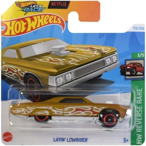 Hot Wheels 1:64 kisautó Let's Race HW Reverse Rake 3/5 - Layin' Lowrider 113/250