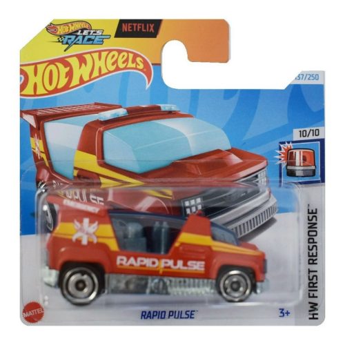 Hot Wheels 1:64 kisautó HW First Response 10/10 - Rapid Pulse 137/250