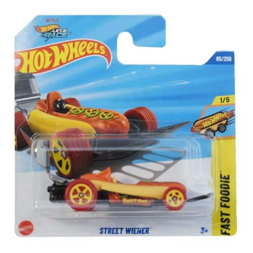 Hot Wheels 1:64 kisautók Fast Foodie 1/5 Street Wiener