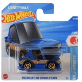 Hot Wheels 1:64 kisautók – HW J-Imports Nissan Skyline 2000GT-R LBWK