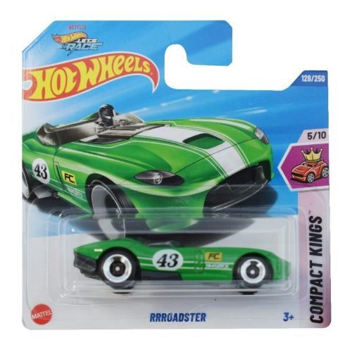 Hot Wheels 1:64 kisautók Compact Kings 5/10 Rrroadster