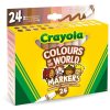 Crayola - A világ színe filctollkészlet (24 db)