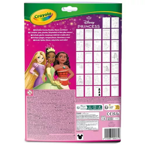 Crayola Disney hercegno kifesto es foglalkoztato fuzet
