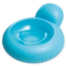 Intex felfújható kék vízifotel háttámlával