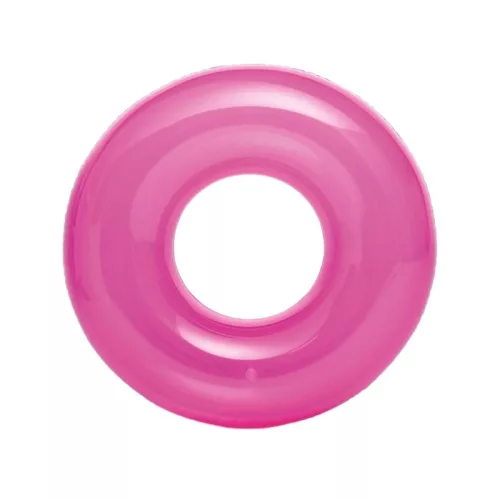 Intex - Felfújható úszógumi áttetsző neon színben (1 db)