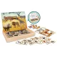 2 az 1-ben mágneses puzzle – Vadállatok