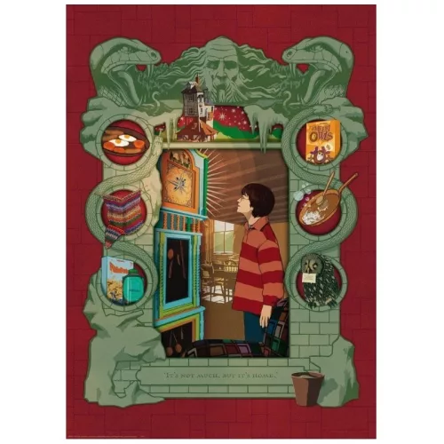 Ravensburger 16516 Collector's Edition puzzle – Harry Potter Weasleyéknél (1000 db)