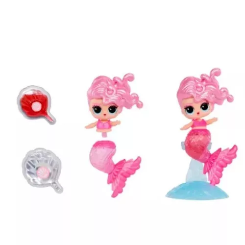 L.O.L. Surprise Mermaids Makeover Magic sellő aprósággal és DIY szájfénnyel