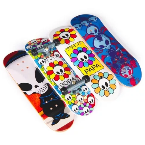 Tech Deck Olimpiai Játékok Párizs 2024 fingerboard gördeszkaszett – 4 db